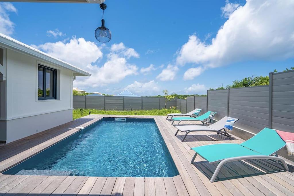 Superbe Villa Avec Piscine Et Proche Mer Au Diamant - 3 Chambres Et Salles De Bain Le Diamant Zewnętrze zdjęcie